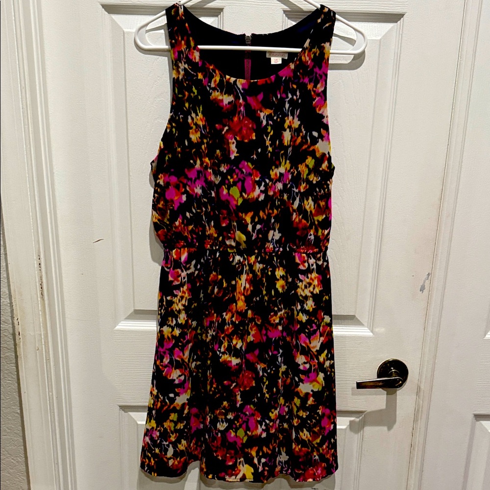 Xhilaration Multicolor Floral Dress